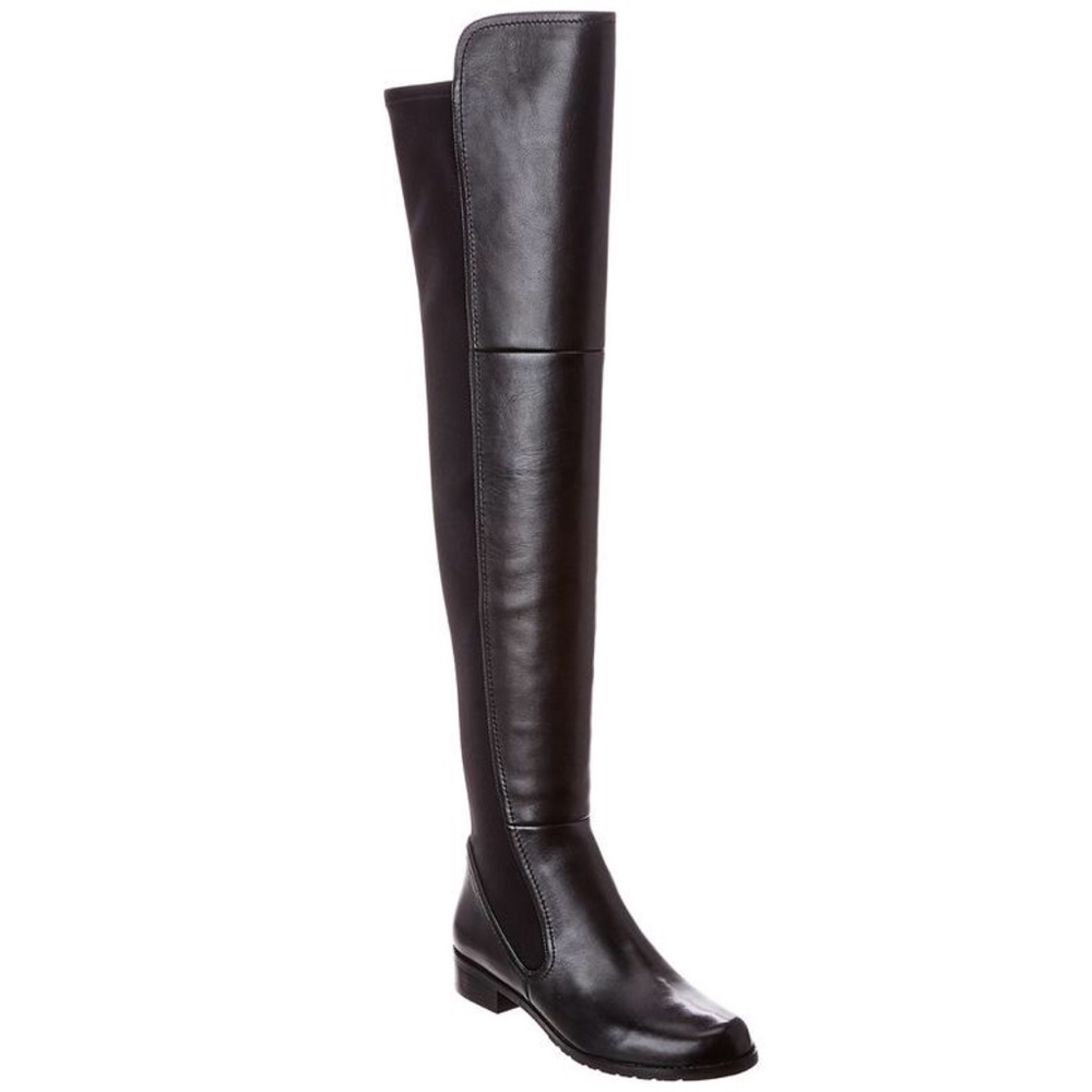 NWOT Stuart Weitzman Leather Langdon Boots